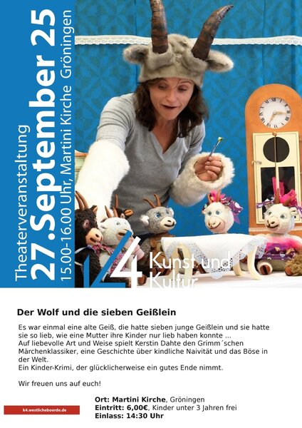 Der Wolf und die 7 Geißlein - KirchplatzVier e.V.