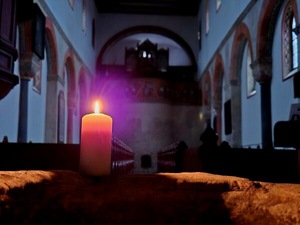 Einladung zur Kerzenführung in der Klosterkirche St.Vitus