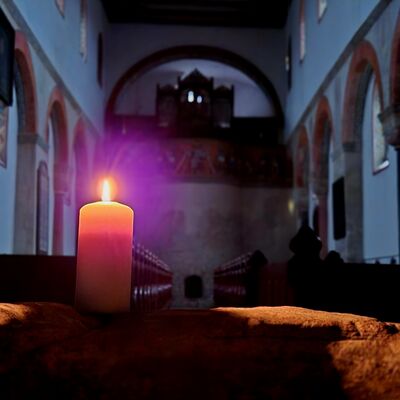 Einladung zur Kerzenführung in der Klosterkirche St.Vitus