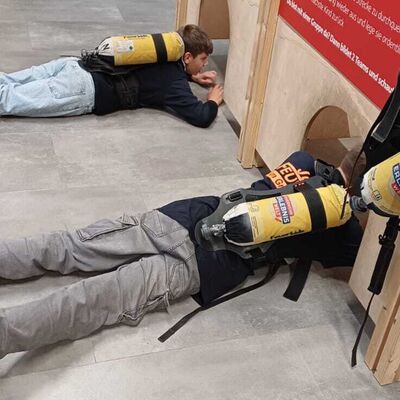 Atemschutz&uuml;bungsstrecke f&uuml;r Kinder