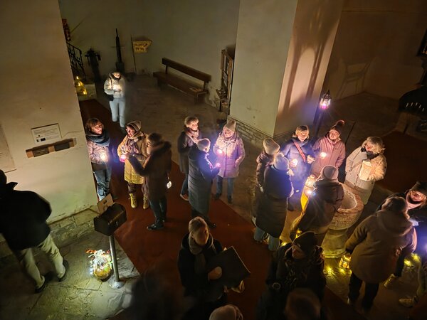 Berührende Kerzenführung - ein Abend der lange nachklingt