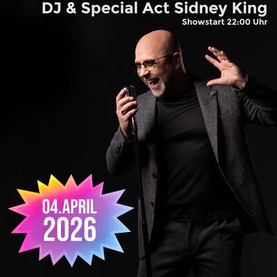 Osterparty im Kulturhaus Gr&ouml;ningen - Live mit Sidney King