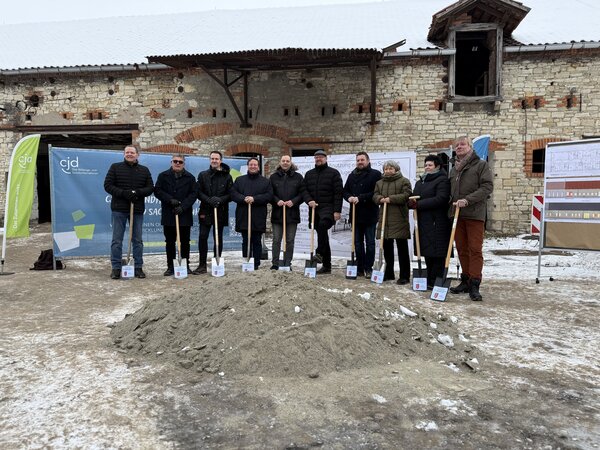 Spatenstich f&uuml;r die Jugendhilfeeinrichtung &raquo;Edelgut&laquo; in Gr&ouml;ningen