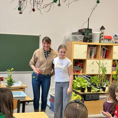 Gemeinsamer Abschluss des Forschertages