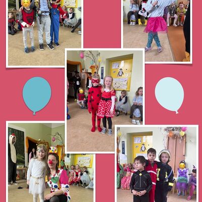 Bunte Kost&uuml;me und fr&ouml;hliche Momente