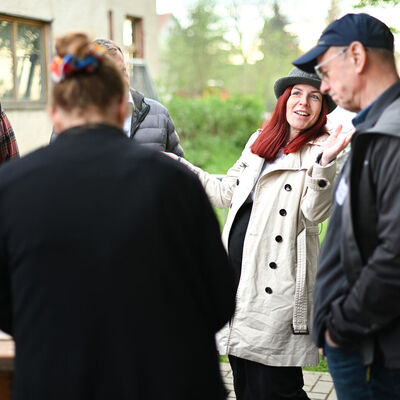 Intensive Diskussionen in kleinen Gruppen pr&auml;gen die Werkstatt der Mutigen. Unterschiedliche Perspektiven treffen aufeinander und schaffen neue L&ouml;sungsans&auml;tze f&uuml;r die Region.