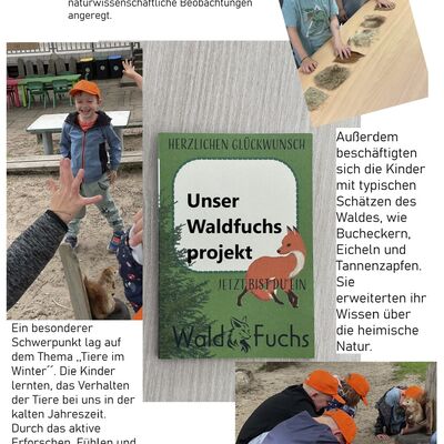 Waldfuchsprojekt in der Kita Gro&szlig;alsleben
