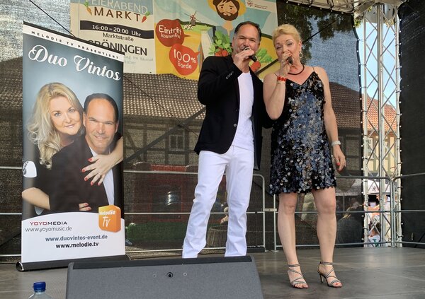 Duo Vintos sorgt f&uuml;r musikalische Unterhaltung