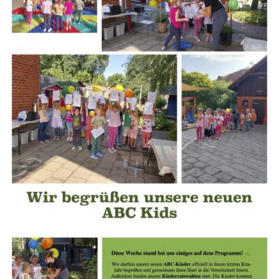 Neue ABC-Kinder in der Kita &raquo;Rasselbande&laquo; Kroppenstedt