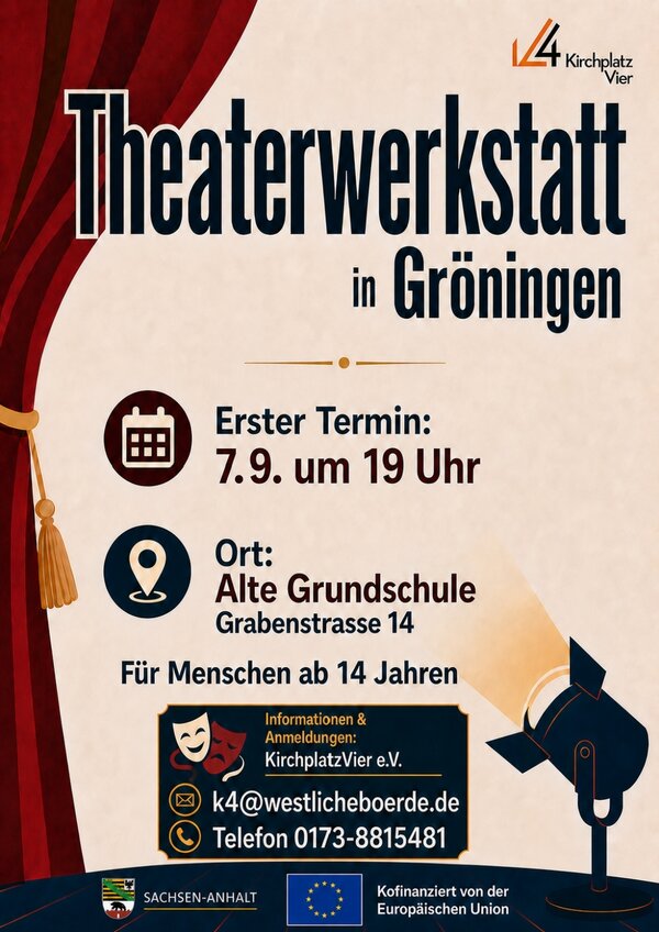 Theaterwerkstatt_KirchplatzVier_Plakat