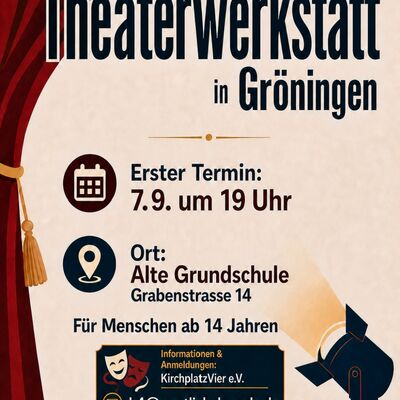 Theaterwerkstatt_KirchplatzVier_Plakat