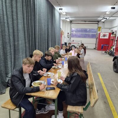 Gemeinsames Abendessen