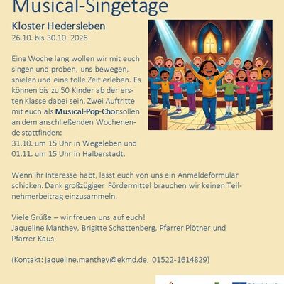 Musical_Singe_Tage_2026_Einladung_KirchplatzVier