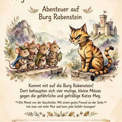 Augen- & Ohrenschmaustheater - Abenteuer auf Burg Rabenstein in Warsleben